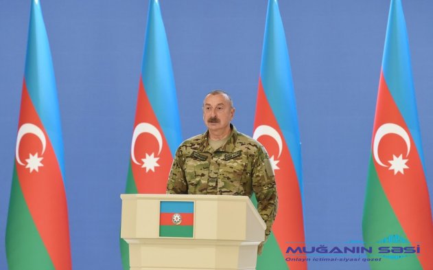 Azərbaycan Prezidenti: "Müharibə nəticəsində Ermənistan ordusu məhv edilib"